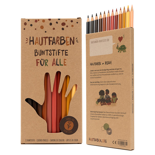 Hautfarben - Buntstifte für alle