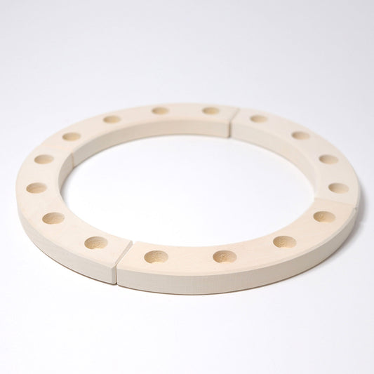 GRIMM´S Großer Festtagsring Weiß Bild 1