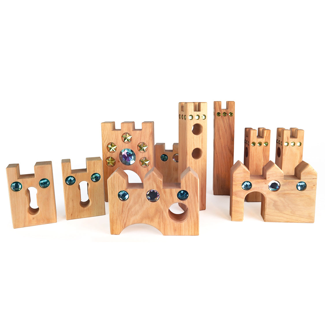 Bauspiel - 0268 Kleines Märchenschloss 10 Teile