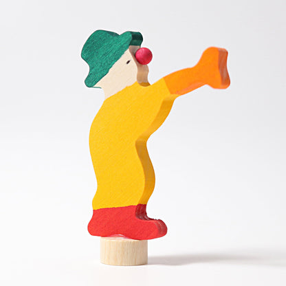 GRIMM´S Steckfigur Clown mit Trompete Bild 2