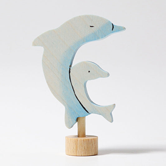 GRIMM´S Steckfigur zwei Delphine Bild 1