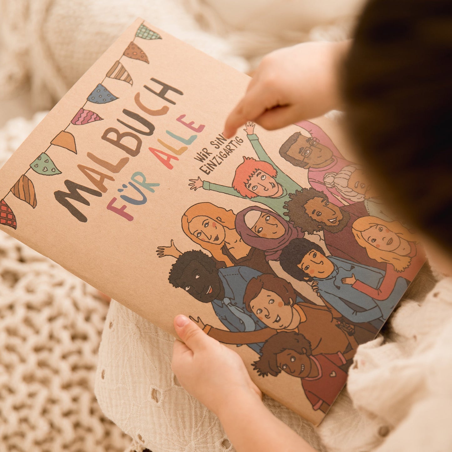 Hautfarben - Hautfarben Malbuch für alle