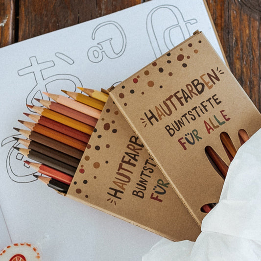 Hautfarben - Buntstifte für alle