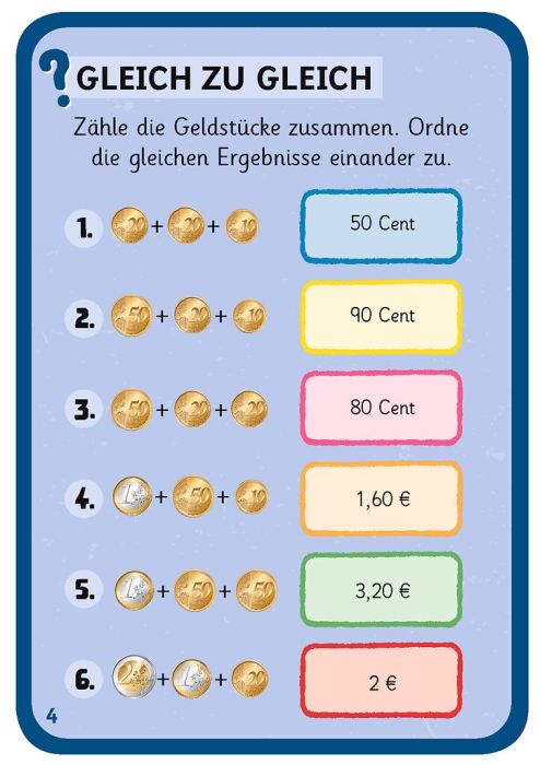 Magnetisches Lernkartenspiel Klick Klack Klug von Moses mit farbigen Magneten