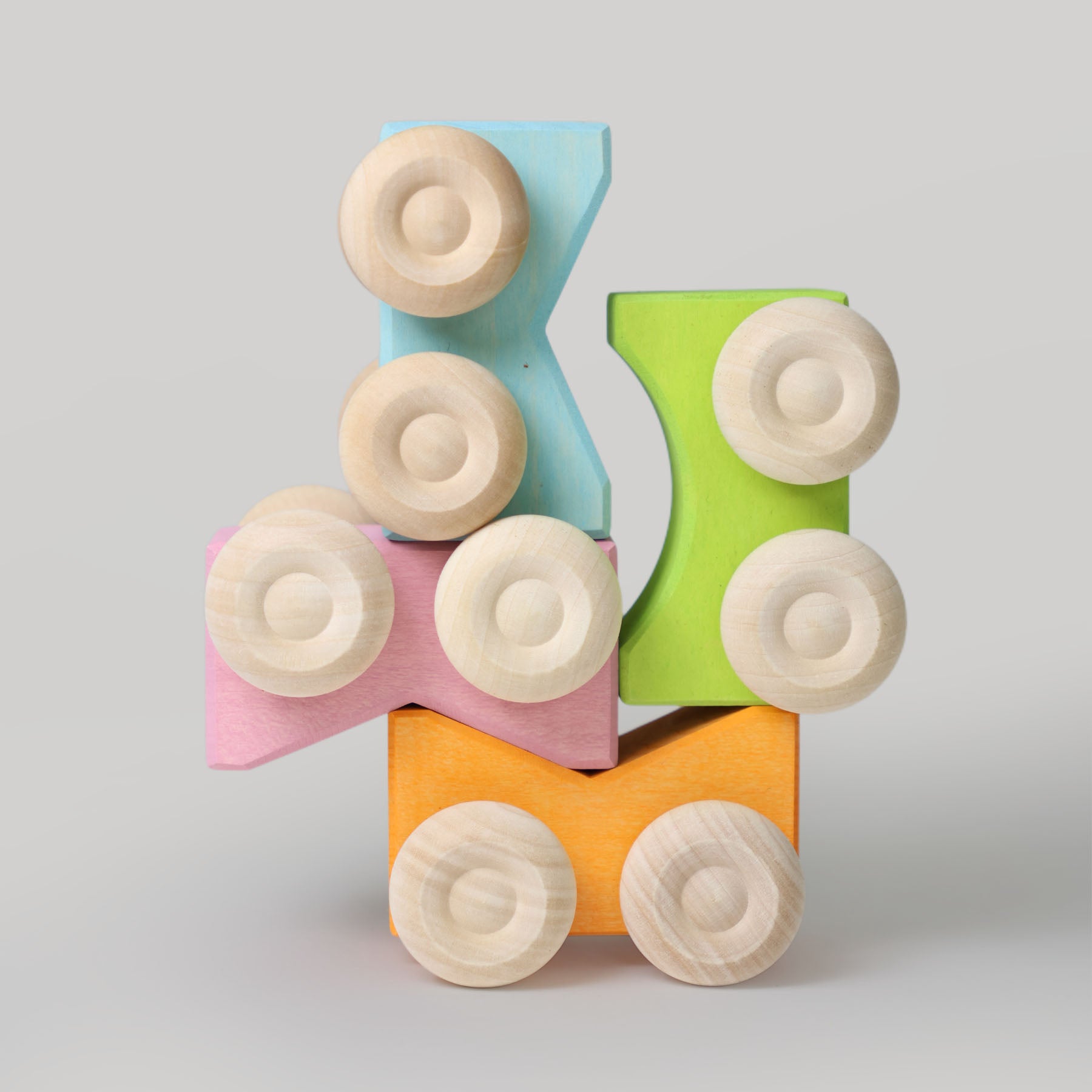 Grimm`s - Stapel-Autos Blau Bild 2