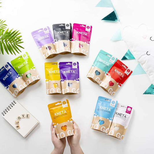 KNETÄ - Knetä Bag vegane Spielknete - lila 100gr