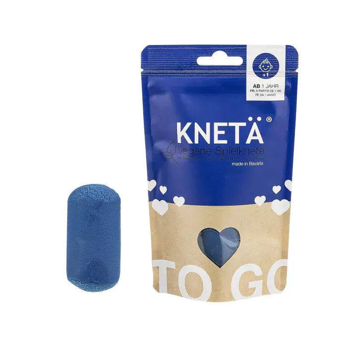 KNETÄ - Knetä Bag vegane Spielknete - blau 100gr