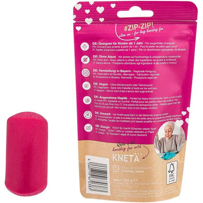 KNETÄ - Knetä Bag vegane Spielknete - pink 100gr