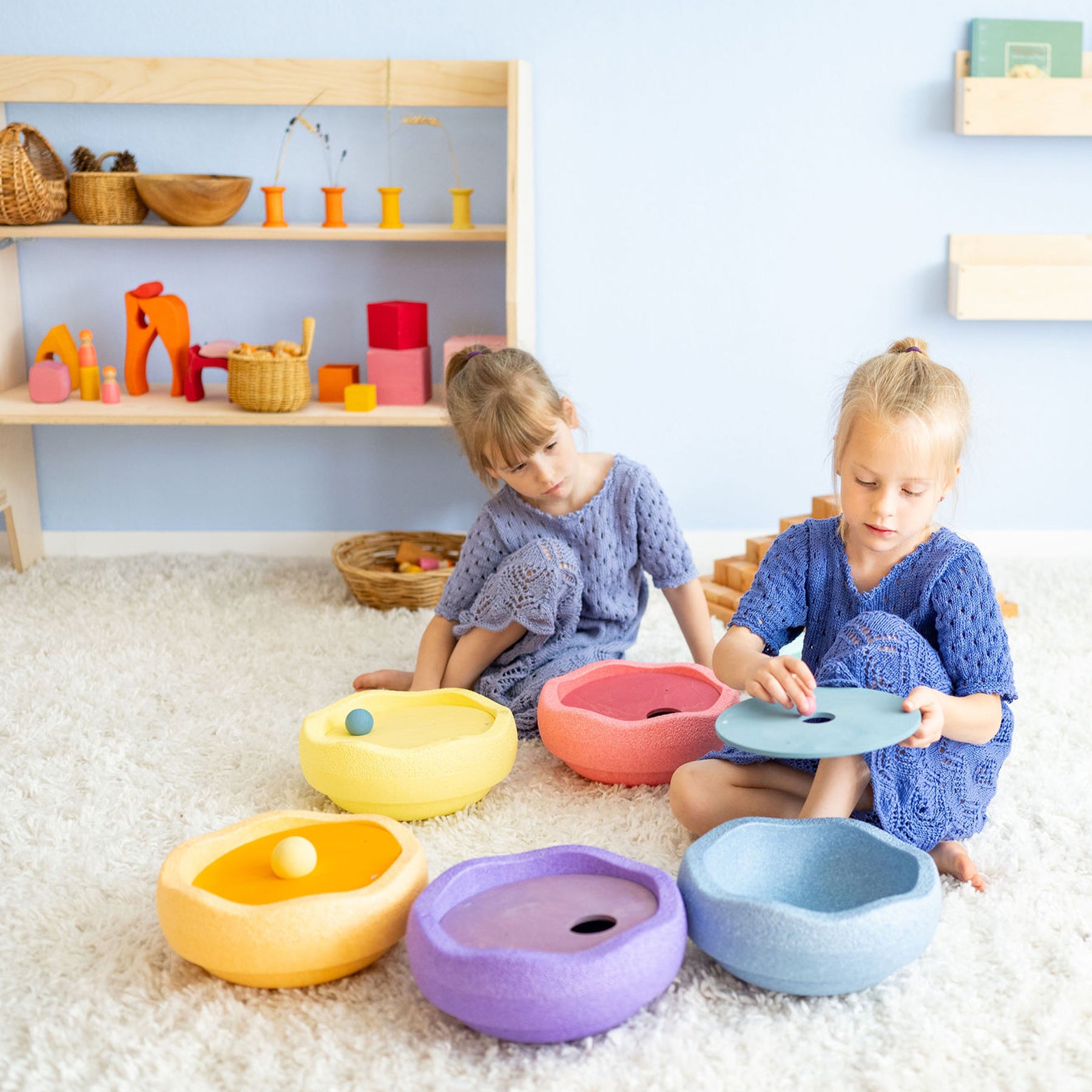 Grimm`s - GRIMM’S x Stapelstein® Kullerscheiben Cool Pastell Bild 10