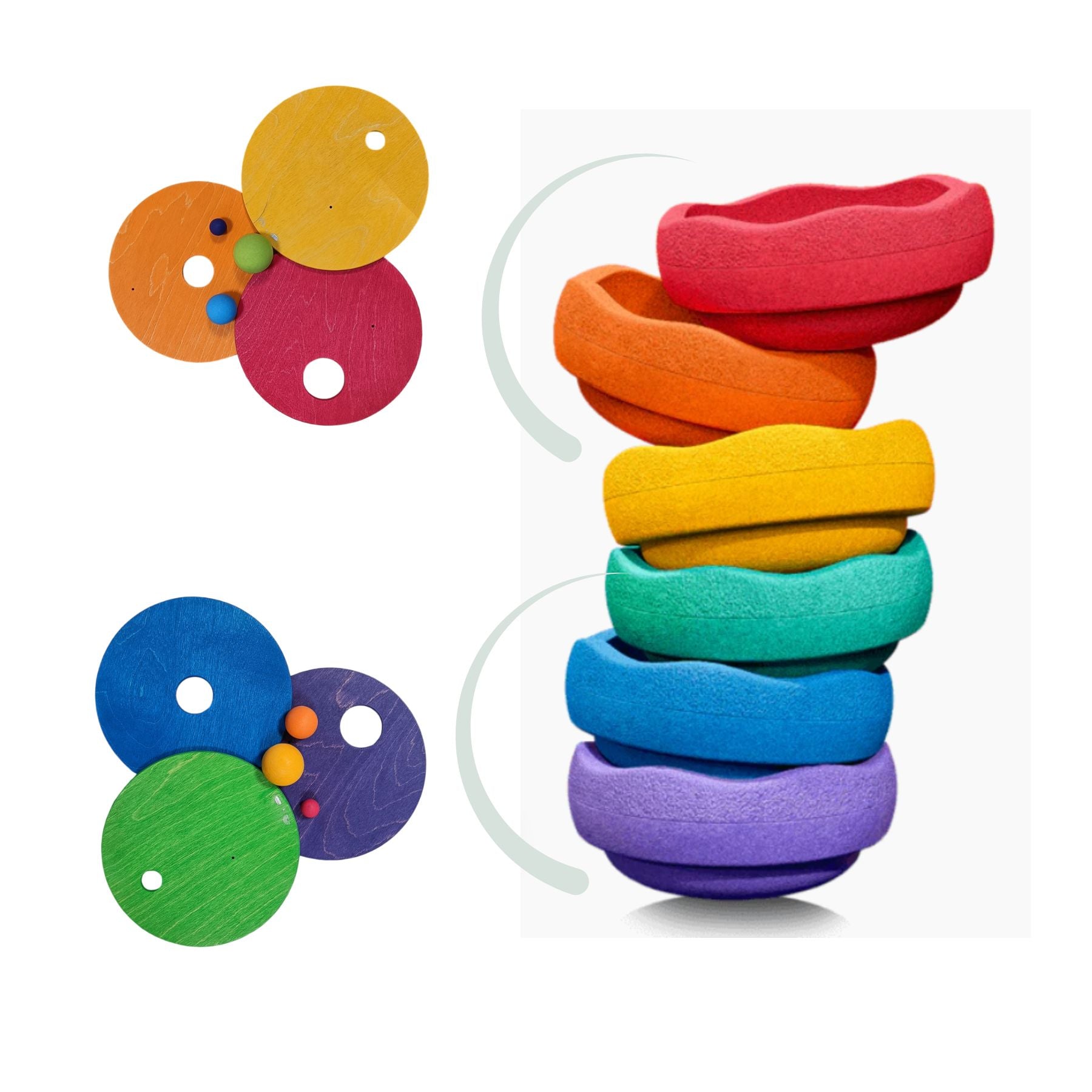 Grimm`s - GRIMM’S x Stapelstein® Kullerscheiben Cool Classic Bild 2