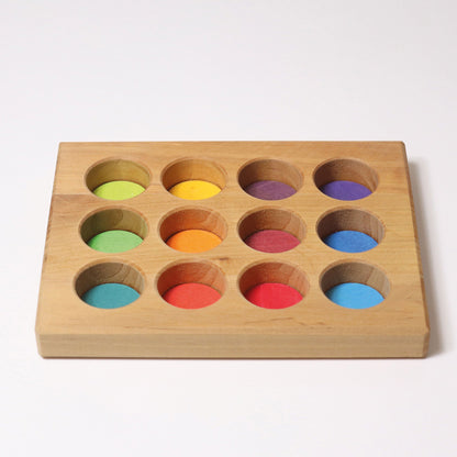 GRIMM´S Sortier-Brettchen Regenbogen Bild 8