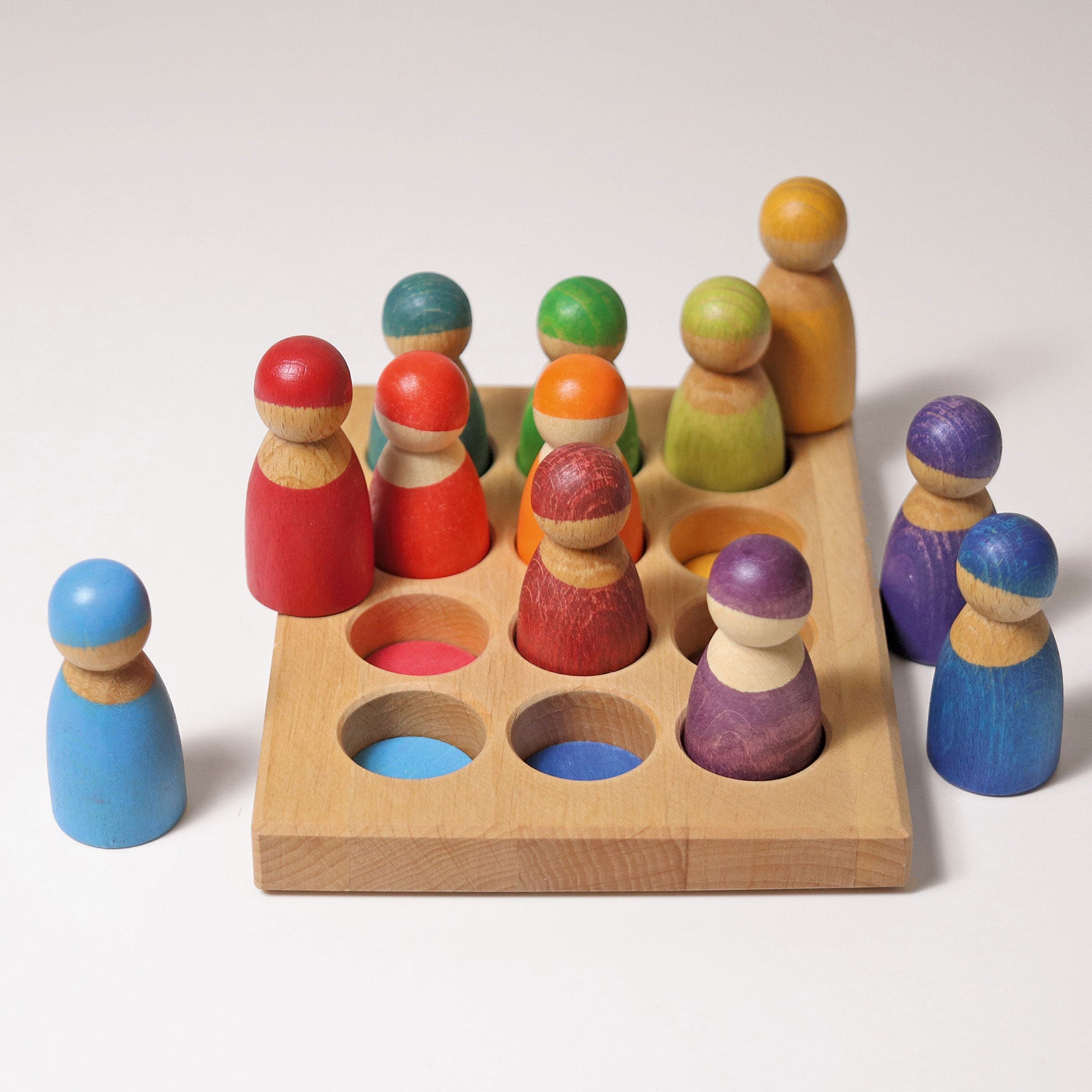 GRIMM´S Sortier-Brettchen Regenbogen Bild 12