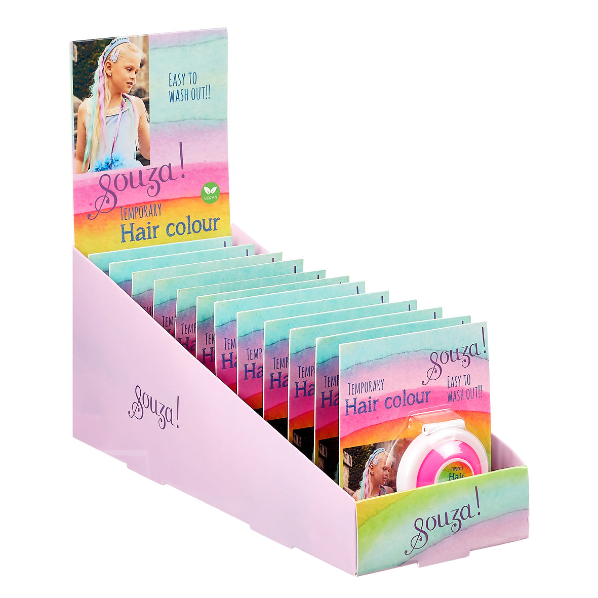 Souza - Haar Kreide Pink Bild 2