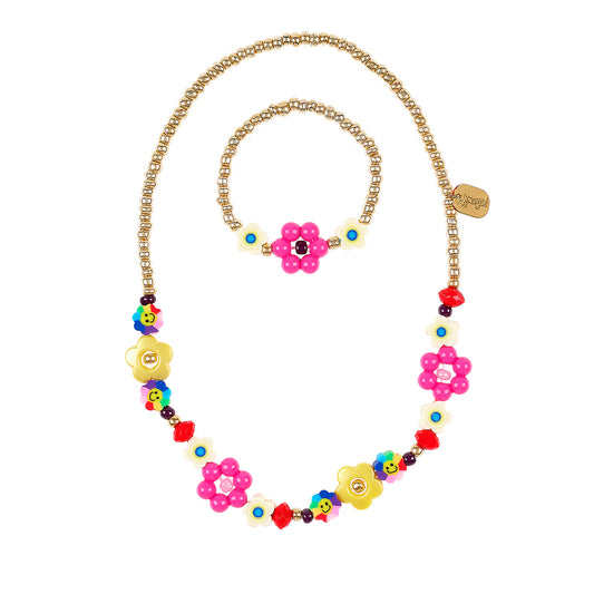 Souza - Necklace & bracelet set Soof flower Bild 1