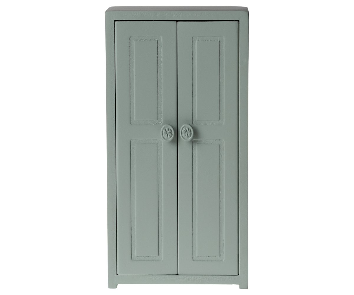 Maileg - Kleiderschrank Maus -Hell blau Bild 6