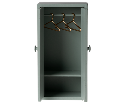 Maileg - Kleiderschrank Maus -Hell blau Bild 7