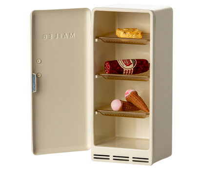 Maileg - Kühlschrank, Maus - Creme Bild 4