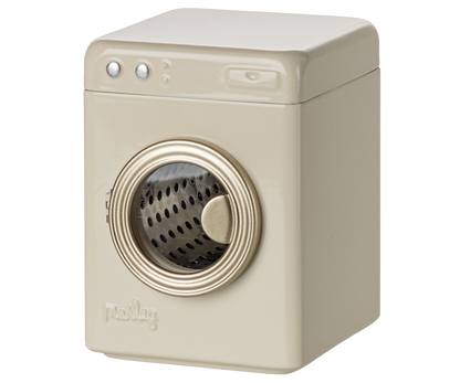 Maileg - Waschmaschine, Maus - Creme