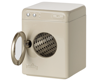 Maileg - Waschmaschine, Maus - Creme