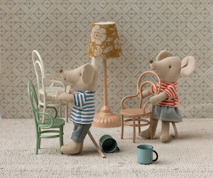 Maileg - Vintage Stuhl, Maus - Dunkles Powder Bild 2