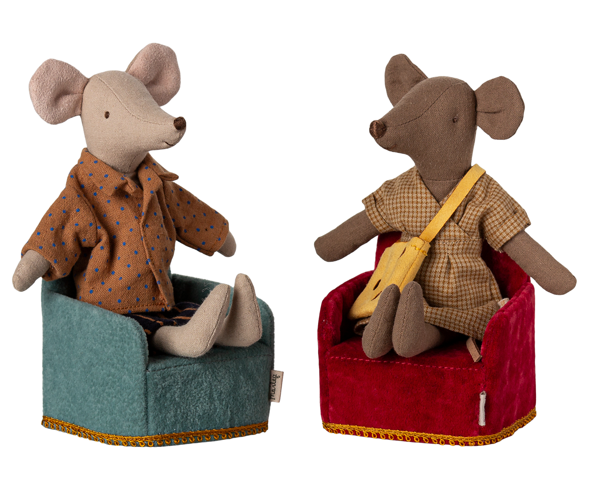 Maileg - Klappstuhl, Maus - Minze Bild 5