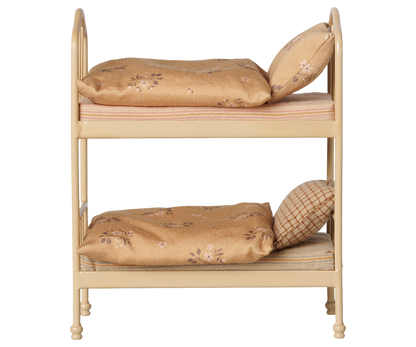 Maileg - Etagenbett, Maus - Beige