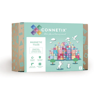 Connetix - Magnetbausteine Pastel Creative Pack 120-tlg.