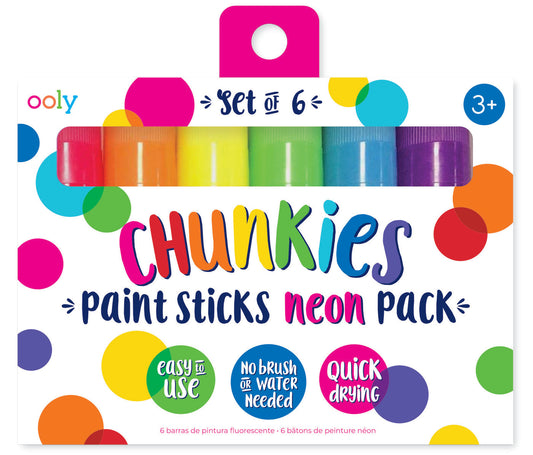OOLY - Chunkies - Paint Sticks neon Bild 1