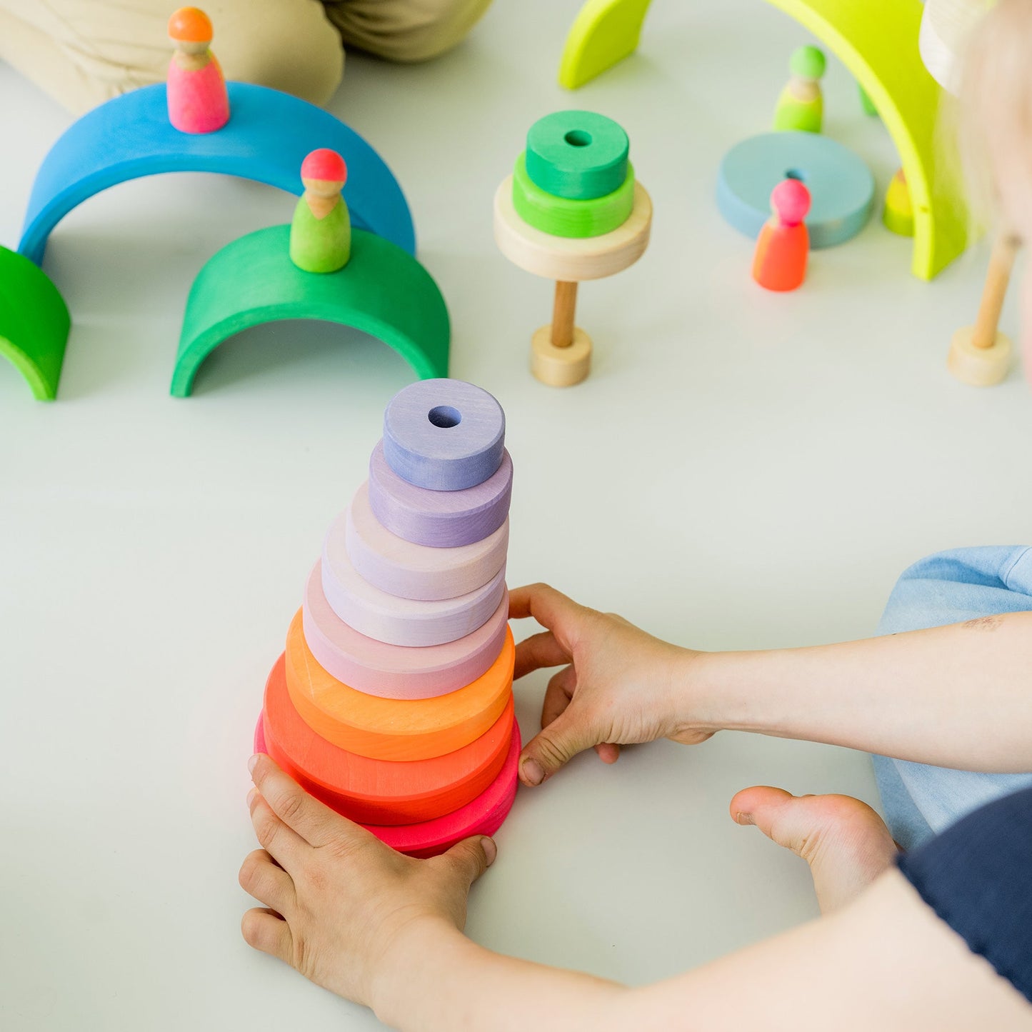 GRIMM´S Scheibenturm Neonpink Bild 11