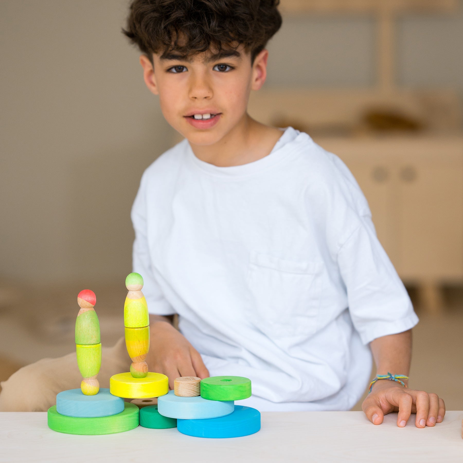 GRIMM´S Scheibenturm Neongrün Bild 8