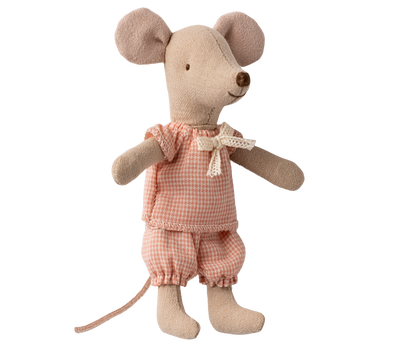 Maileg - Kleine Schwester Maus in Streichholzschachtel