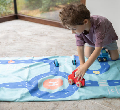 Quut - PlayTowel M - On the road - 174028 PlayTowel M 140 x 70 Road 8