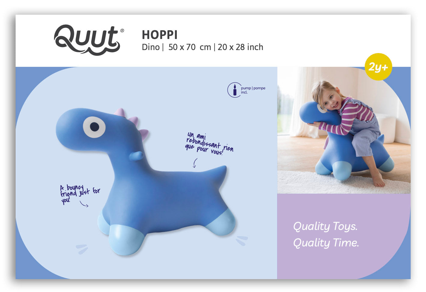 Quut - Hoppi Dino Blau - 174080 - Hoppi Cosmic Blue 4