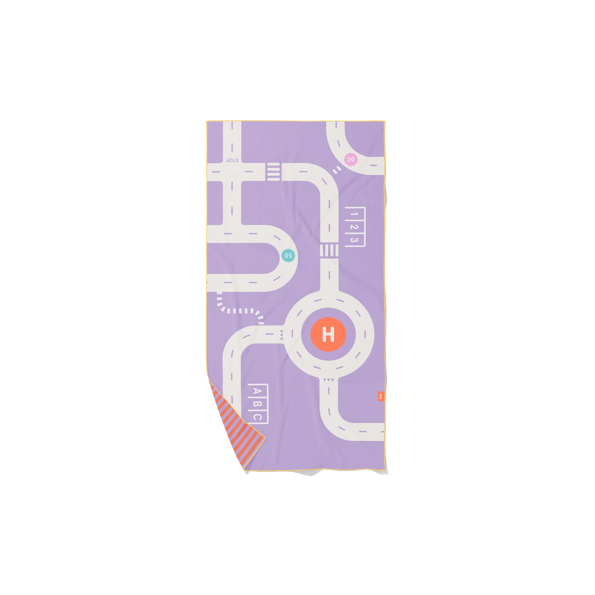 Quut - PlayTowel M - Road - 174646 M Road lavender 0