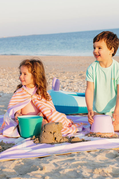 Quut - PlayTowel M - Road - 174646 Play Towel M 140 x 70 Road Lavender 11