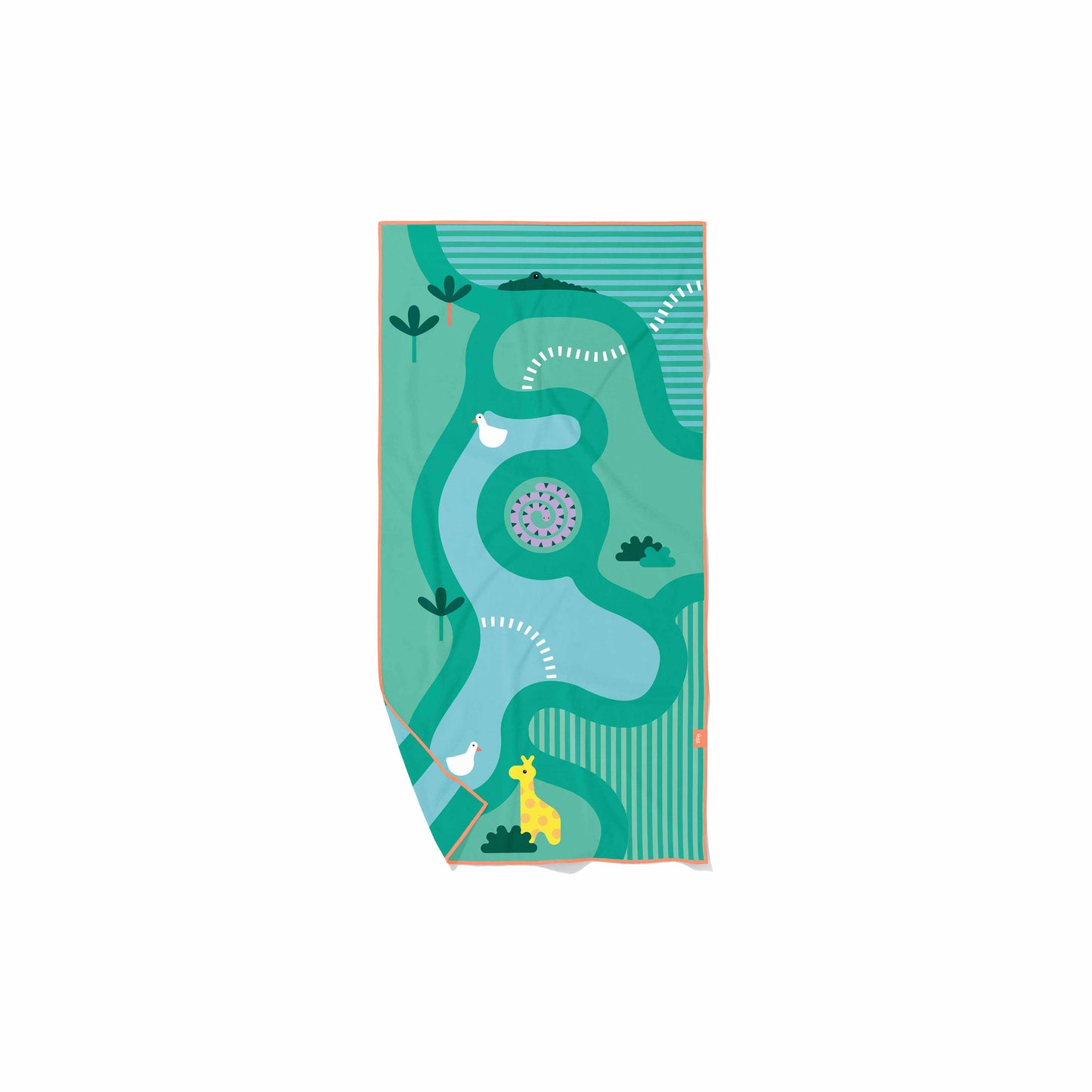 Quut - Play Towel Safari - 174660 Play Towel M 140 x 70 Safari 1