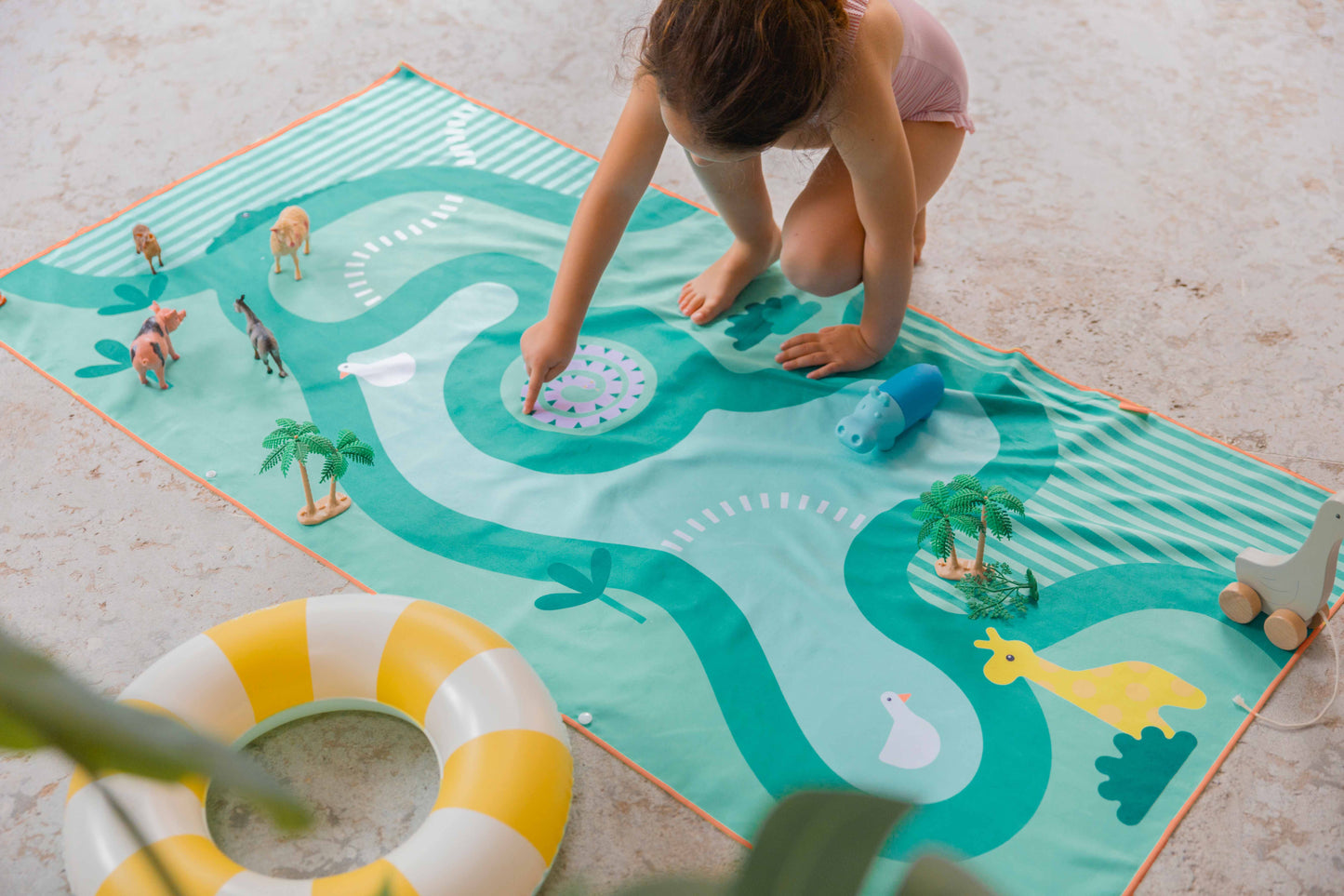 Quut - Play Towel Safari - 174660 Play Towel M 140 x 70 Safari 3