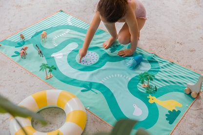 Quut - Play Towel Safari - 174660 Play Towel M 140 x 70 Safari 3