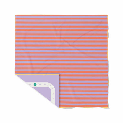 Quut - Playtowel XL Road lavender - 174721 Play Towel XL 180 x 180 Road Lavender 2