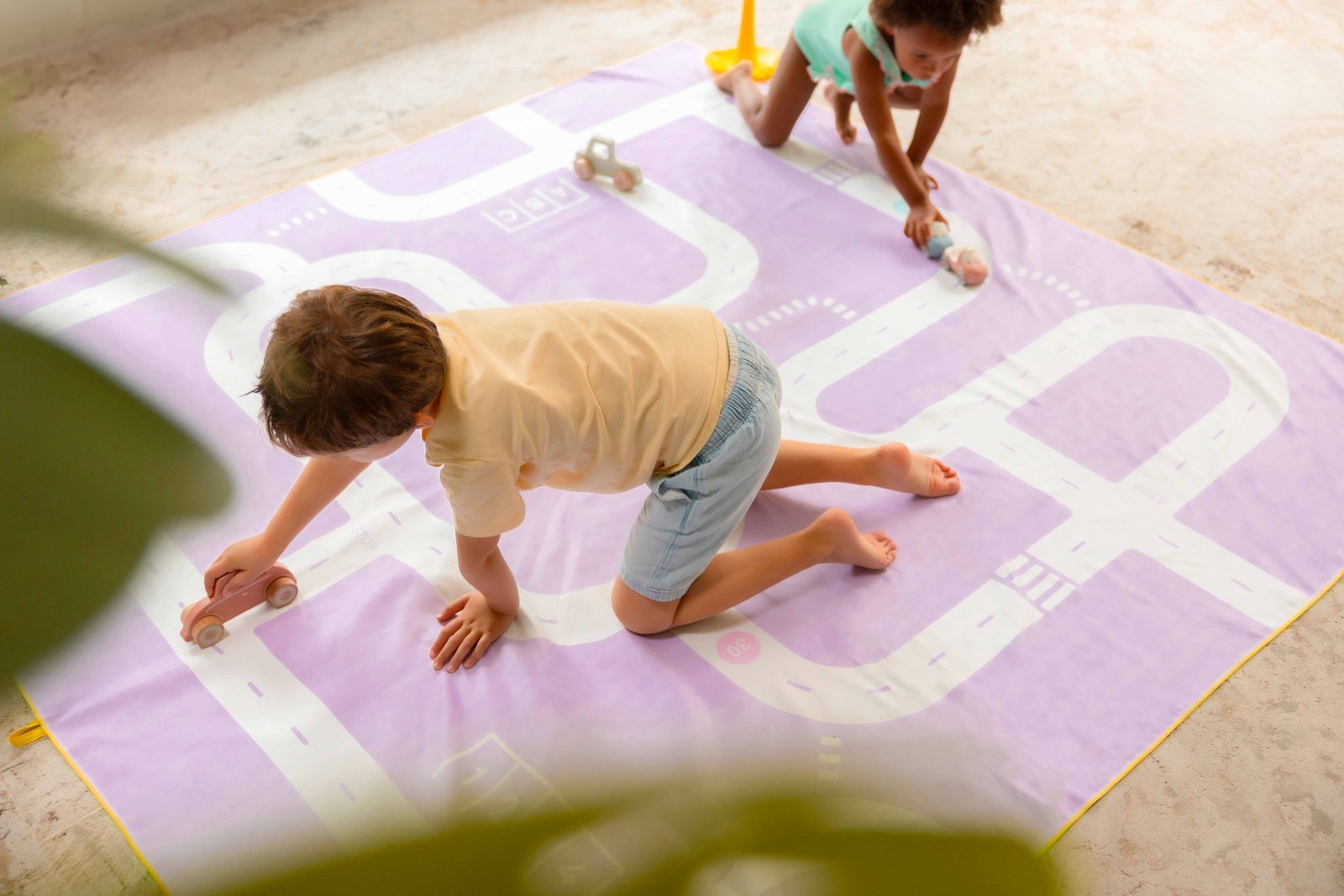 Quut - Playtowel XL Road lavender - 174721 Play Towel XL 180 x 180 Road Lavender 3
