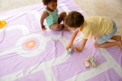 Quut - Playtowel XL Road lavender - 174721 Play Towel XL 180 x 180 Road Lavender 5