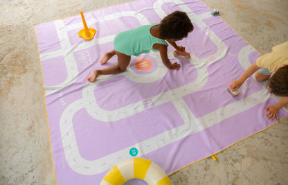 Quut - Playtowel XL Road lavender - 174721 Play Towel XL 180 x 180 Road Lavender 6
