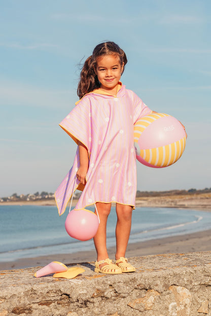 Quut - Poncho Banana pink (seashells) - 175599 Poncho Banana Pink 2