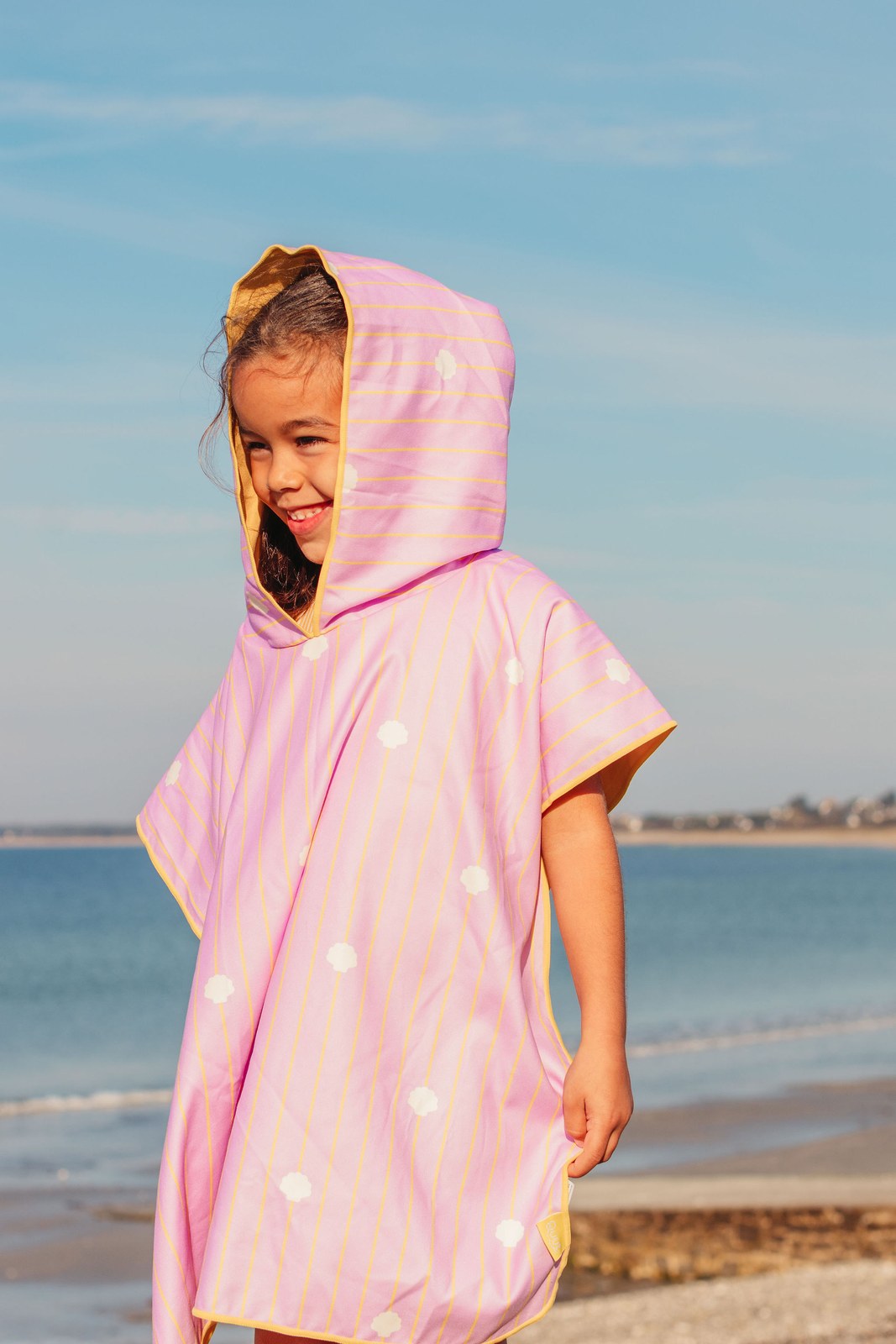 Quut - Poncho Banana pink (seashells) - 175599 Poncho Banana Pink 3