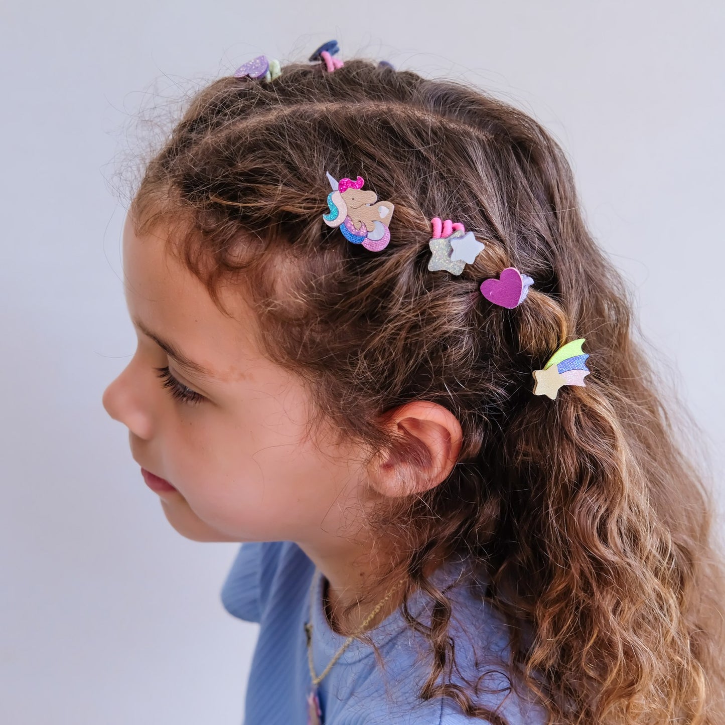 Mimi & Lula - Haargummis Mini Unicornland - 192025-38 UNICORNLAND MINI HAIR TIES 1