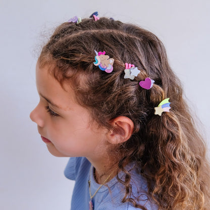 Mimi & Lula - Haargummis Mini Unicornland - 192025-38 UNICORNLAND MINI HAIR TIES 1