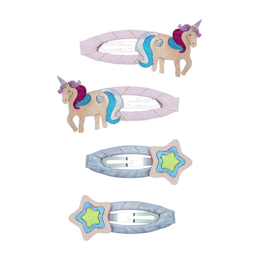 Mimi & Lula - Haarspangen Magisches Einhorn - 192030-04 MAGICAL UNICORN HAIR CLIPS