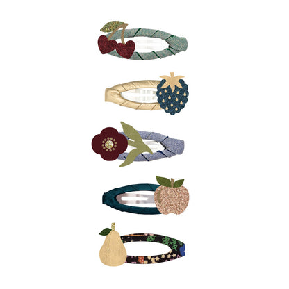 Mimi & Lula - Haarspangen Mini Winterfrüchte - 192063-23 WINTER FRUITS MINI HAIR CLIPS