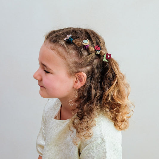 Mimi & Lula - Haargummis Winter Mini Beasts - 192067-23 WINTER MINI BEASTS MINI HAIR TIES 1