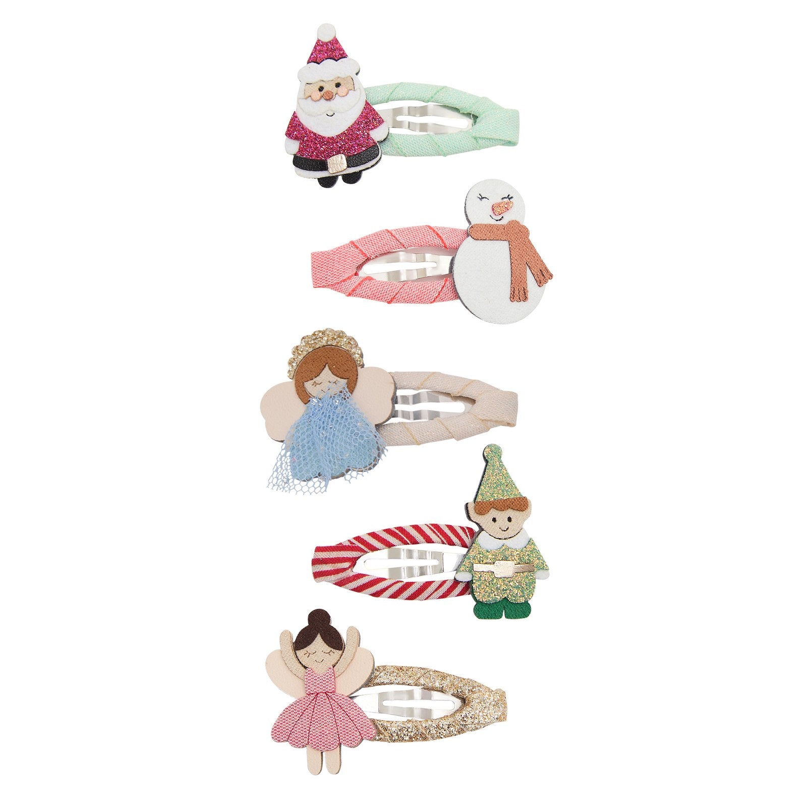 Mimi & Lula - Haarspangen Mini Weihnachtsfiguren - 192123-23 CUTE CHRISTMAS CHARACTER MINI HAIR CLIPS